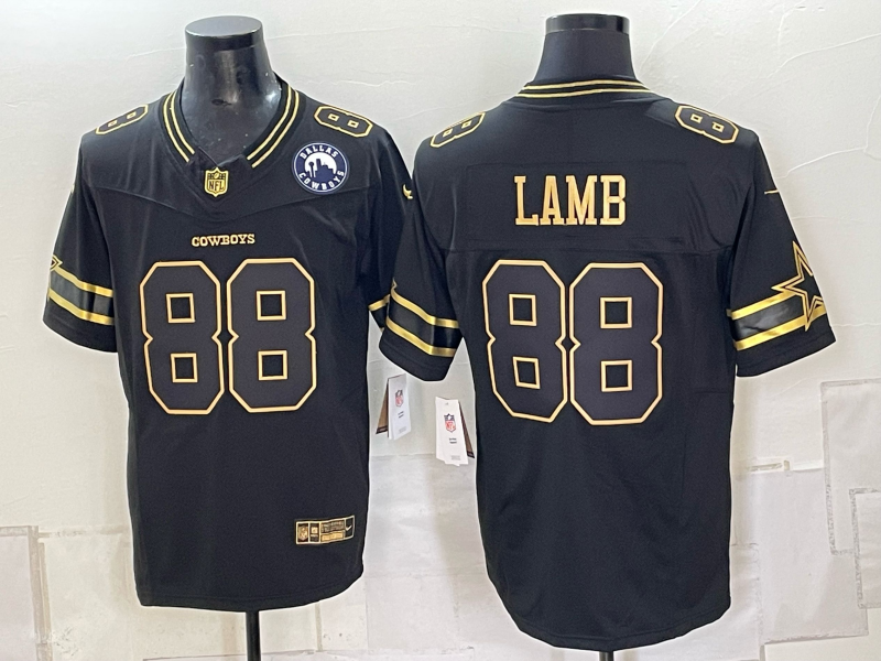 Men 2026 Dallas Cowboys #88 Lamb black Nike NFL Jersey 100502